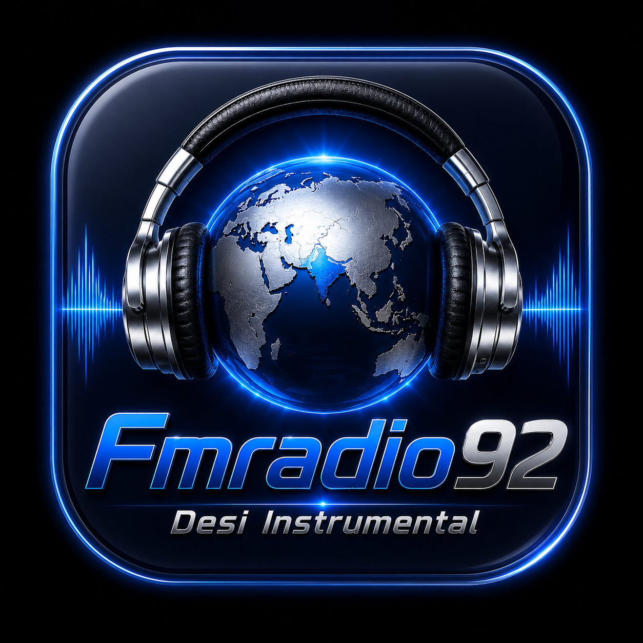 Fmradio92 Desi Instrumental logo